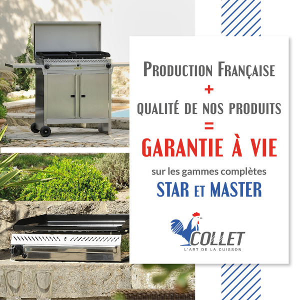 Nos gammes STAR & MASTER sont garanties à vie !