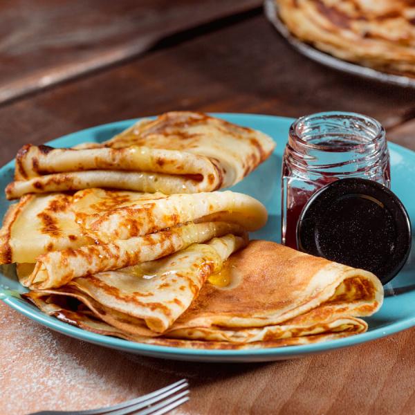 Crêpes à la plancha